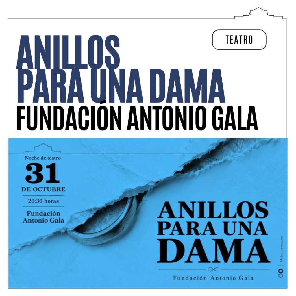 ANILLOS PARA UNA DAMA. FUNDACIÓN ANTONIO GALA - carátula